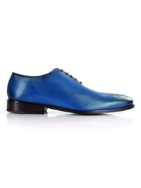Dark Blue Premium Wholecut Oxford main shoe image