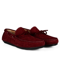Red Boat Moccasins Leather Shoes alternate shoe image