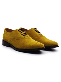 Mustard Premium Plain Oxford alternate shoe image