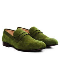Dark Green Premium Apron Halfstrap Slipon alternate shoe image