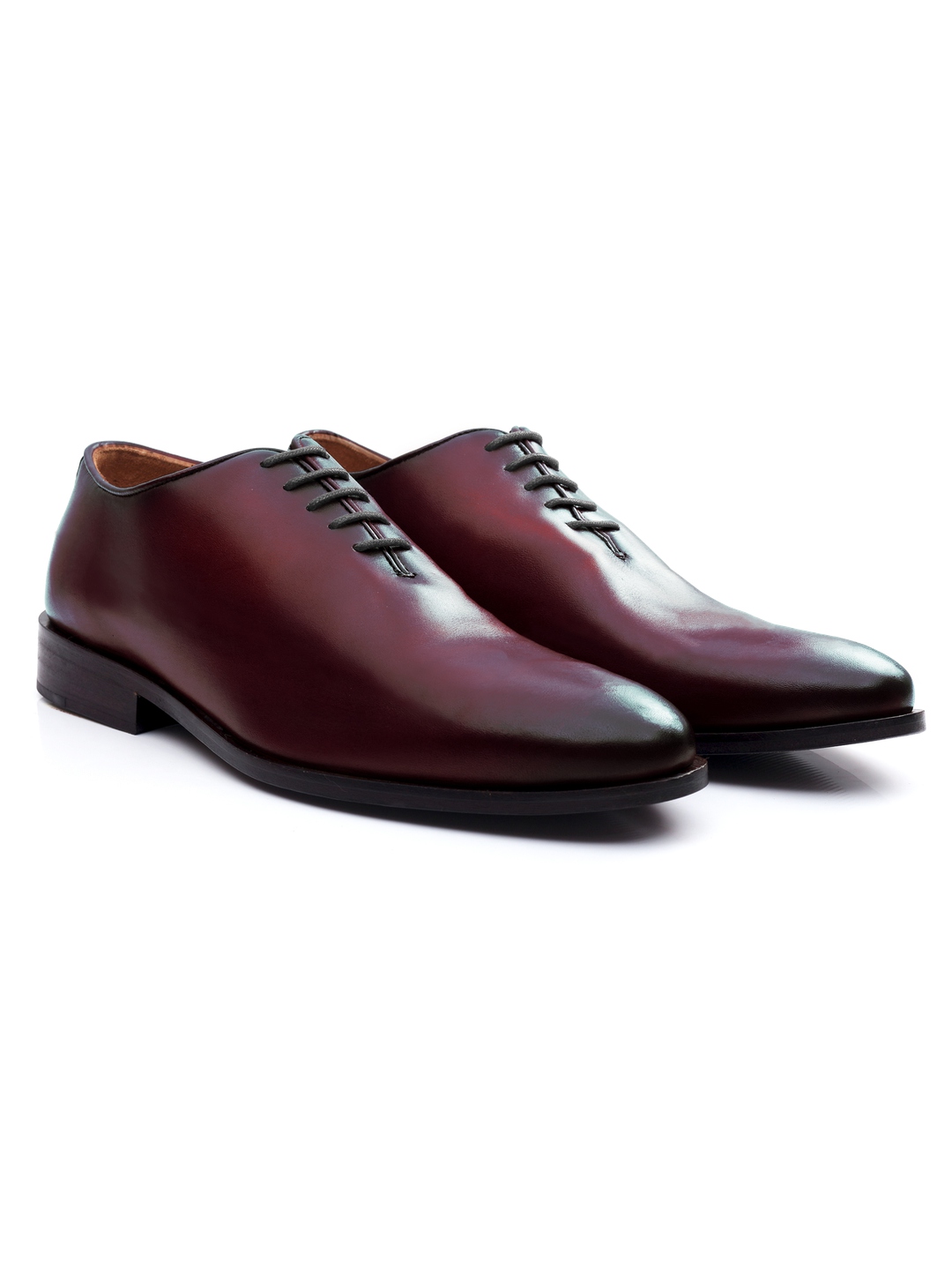 Oxblood dress top shoes