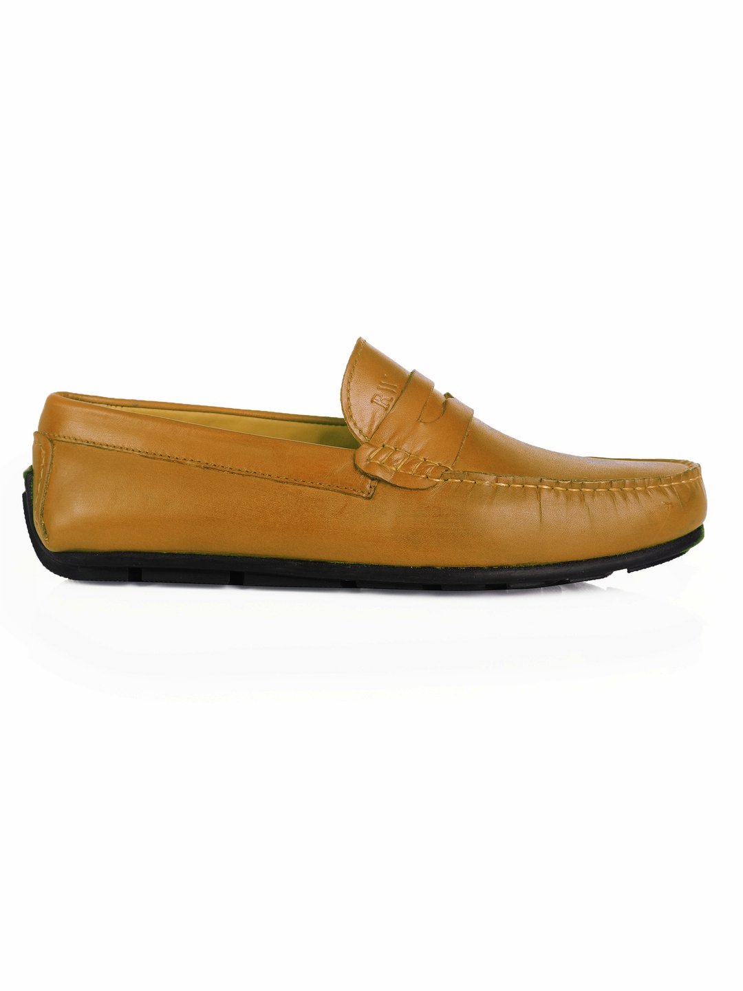 Tan Penny Loafer Moccasins Leather Shoes for men Rapawalk