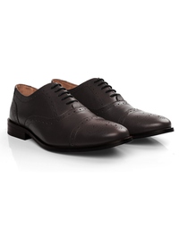 Brown Premium Half Brogue Oxford alternate shoe image
