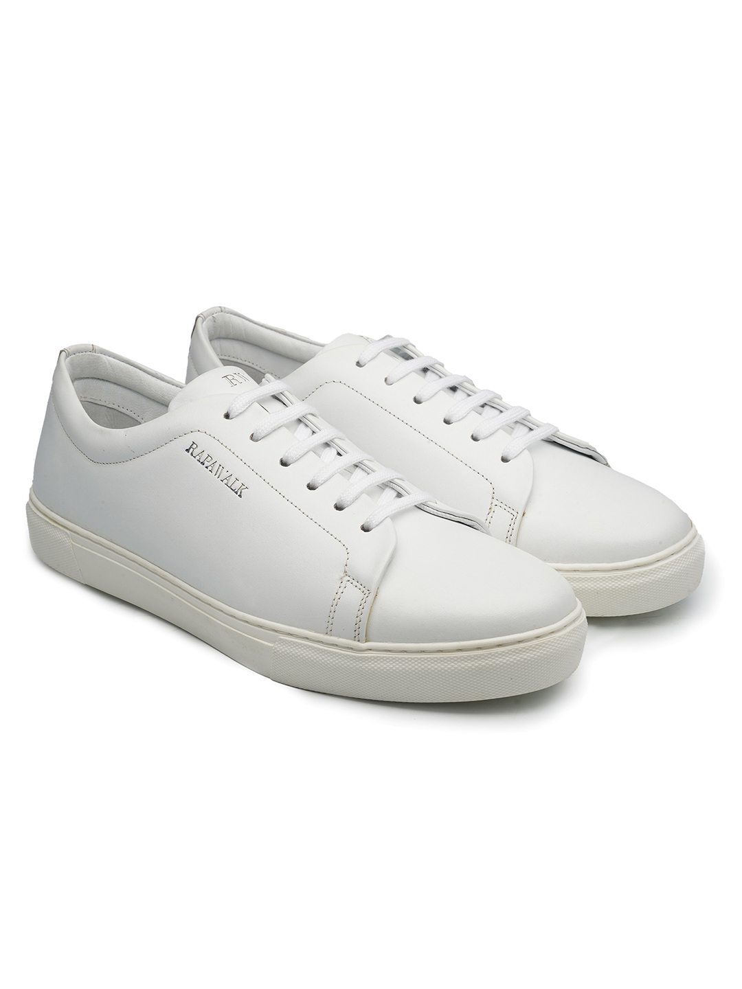 White Plain Classic Sneaker for men Rapawalk