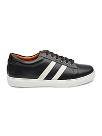 Black Striped Classic Sneaker main shoe image