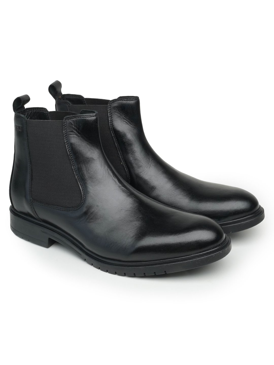 Black Comfort Chelsea Boots - Main Image