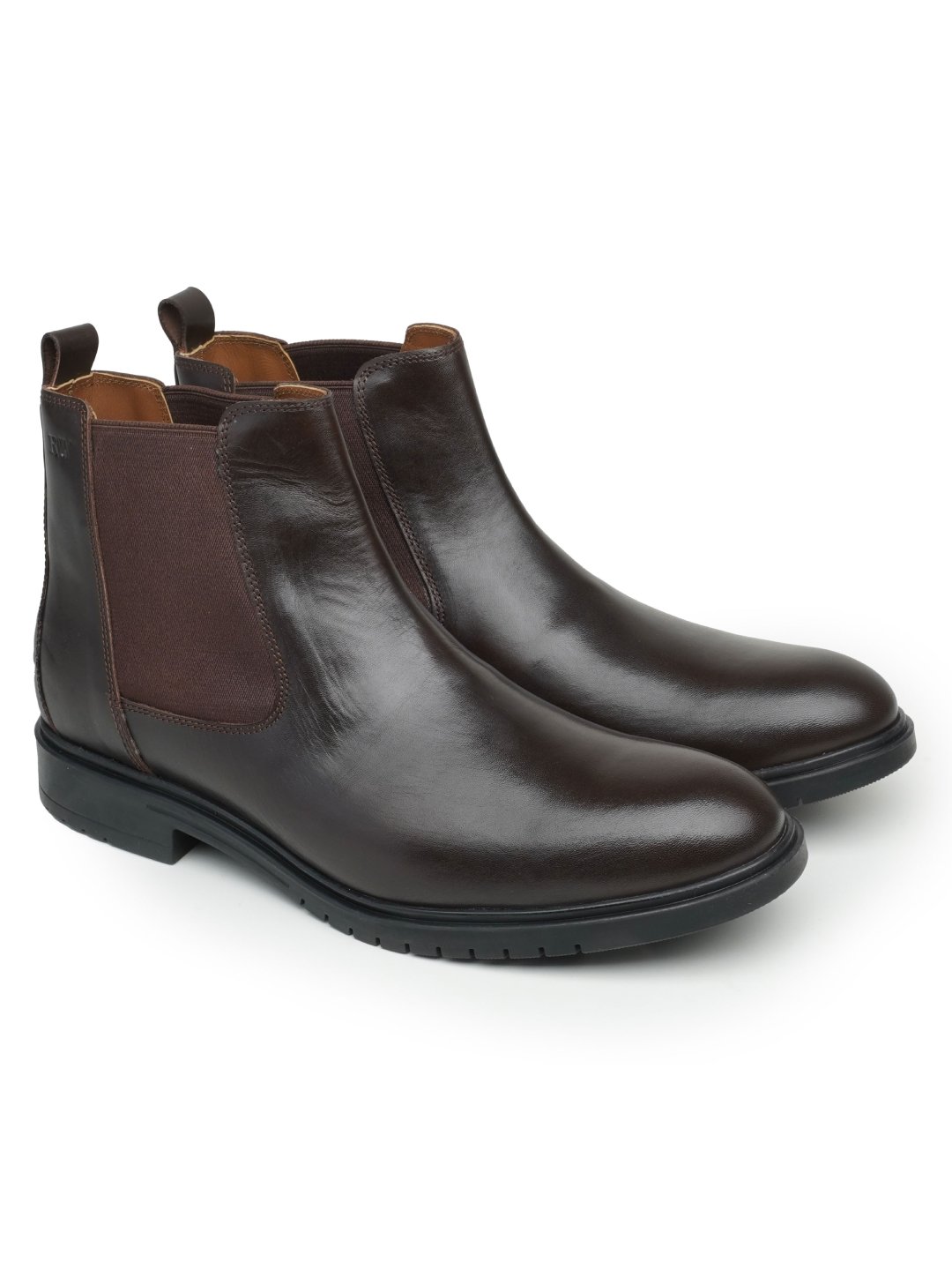 Brown Comfort Chelsea Boots - Main Image