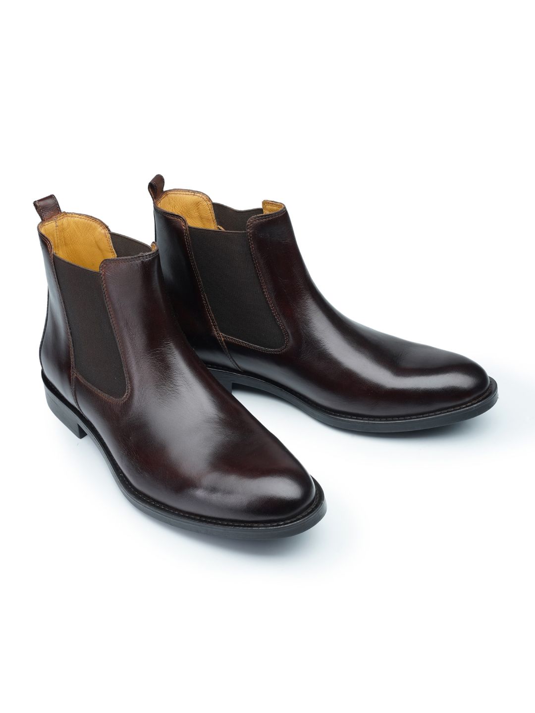konsulent session omhyggeligt Brown Premium Chelsea Boots leather shoes for men | Rapawalk