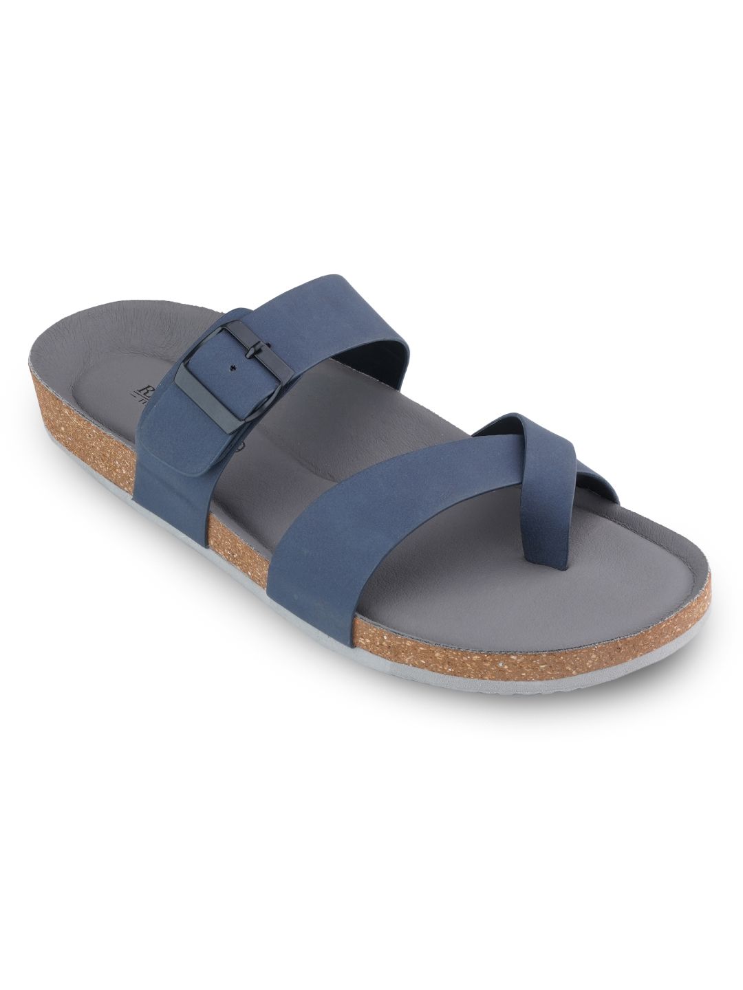 Blue Padded Sandals