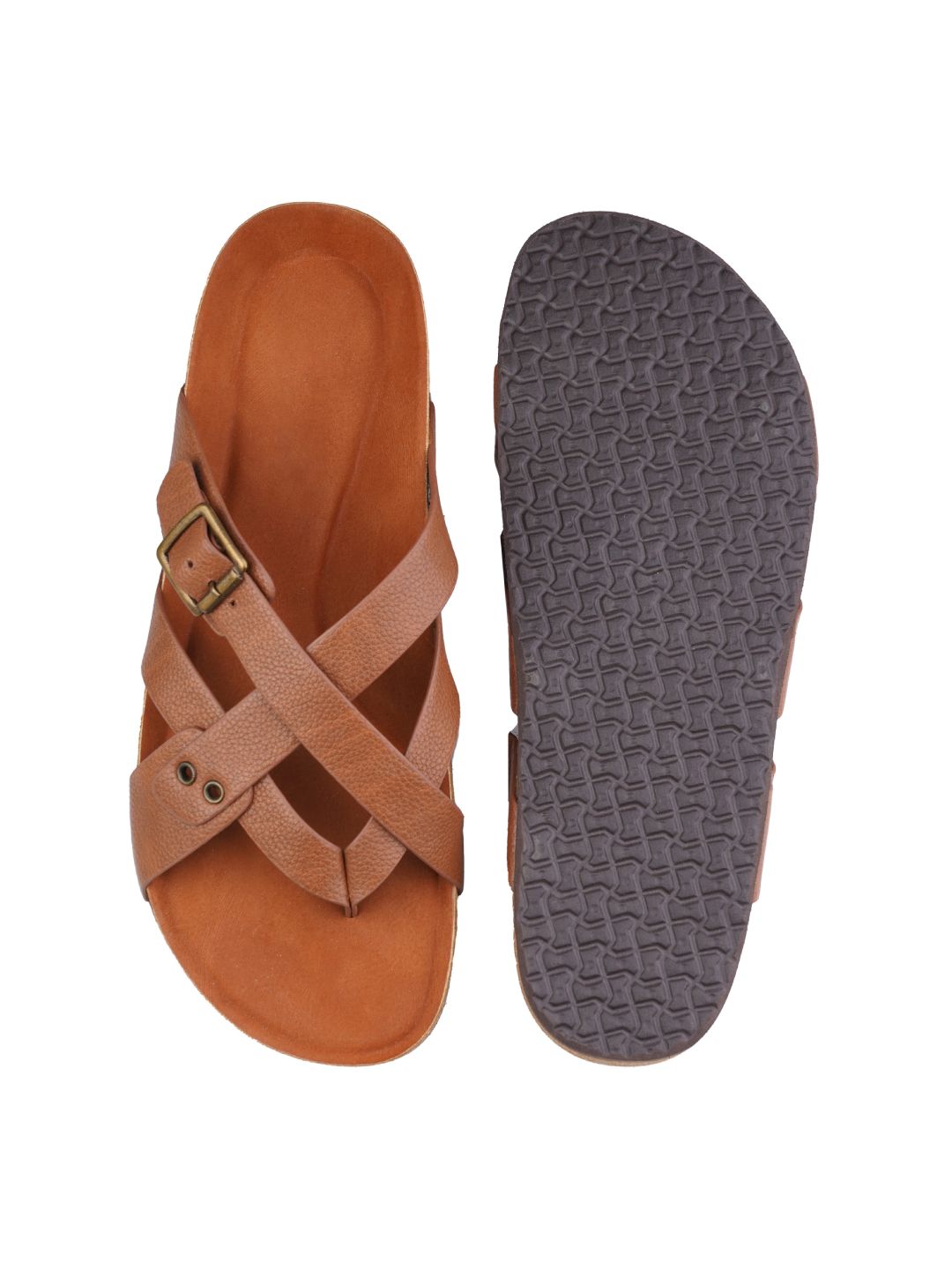 Black Cork Sole Sandal, 52% OFF