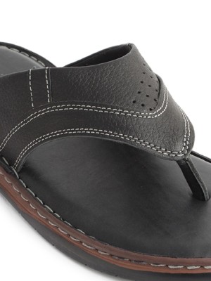 【新品】 SLIPPER　　　　 LEATHER/BLACK 26㎝ Black Comfort Sandal leather shoes for men | Rapawalk