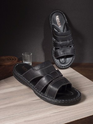 【関税込み】Promise Sandals - Carel - Leather - Black Asa | Black Leather Crossover Sandal