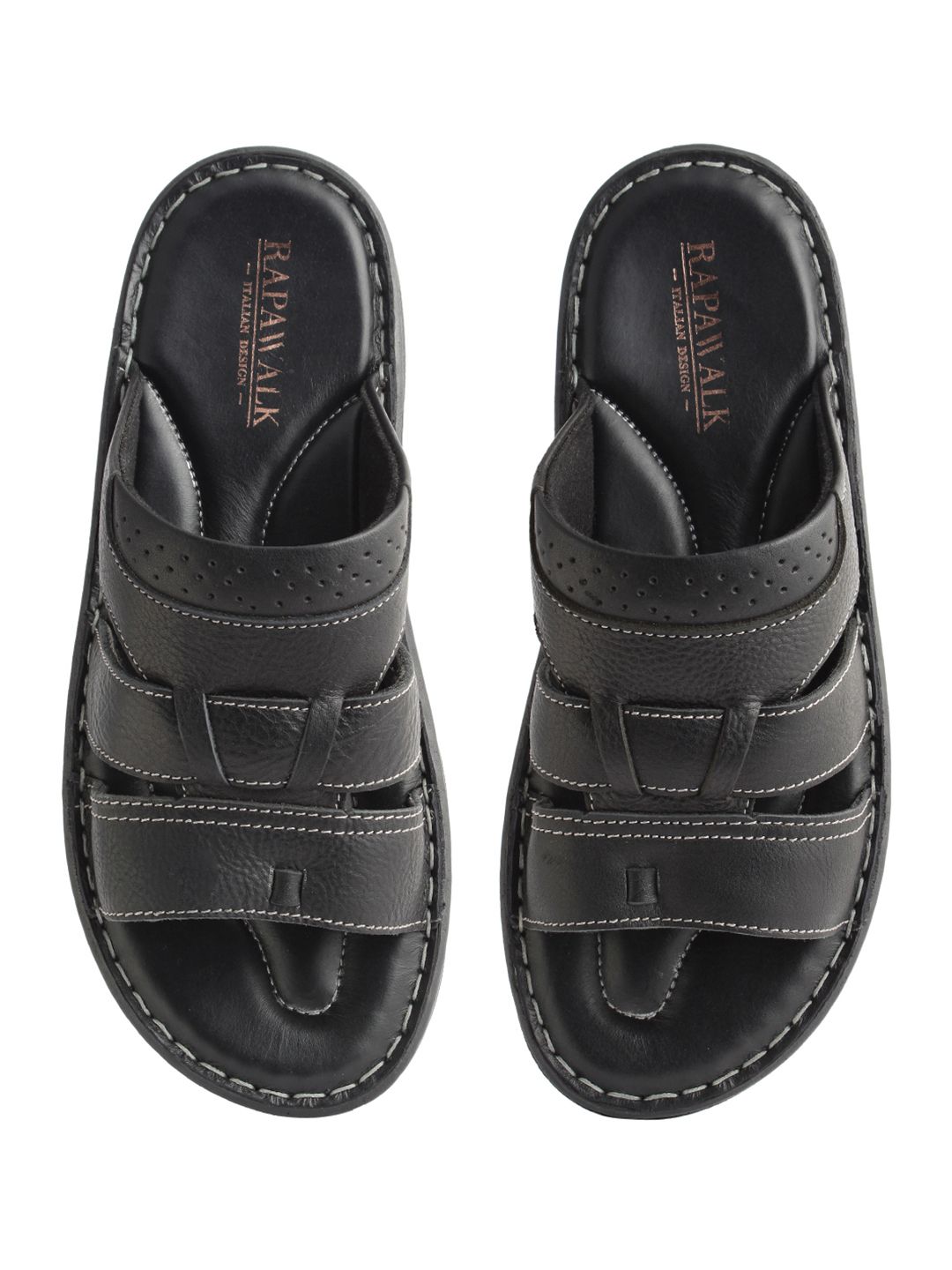 【関税込み】Promise Sandals - Carel - Leather - Black Gem_Black_Crystal_T-