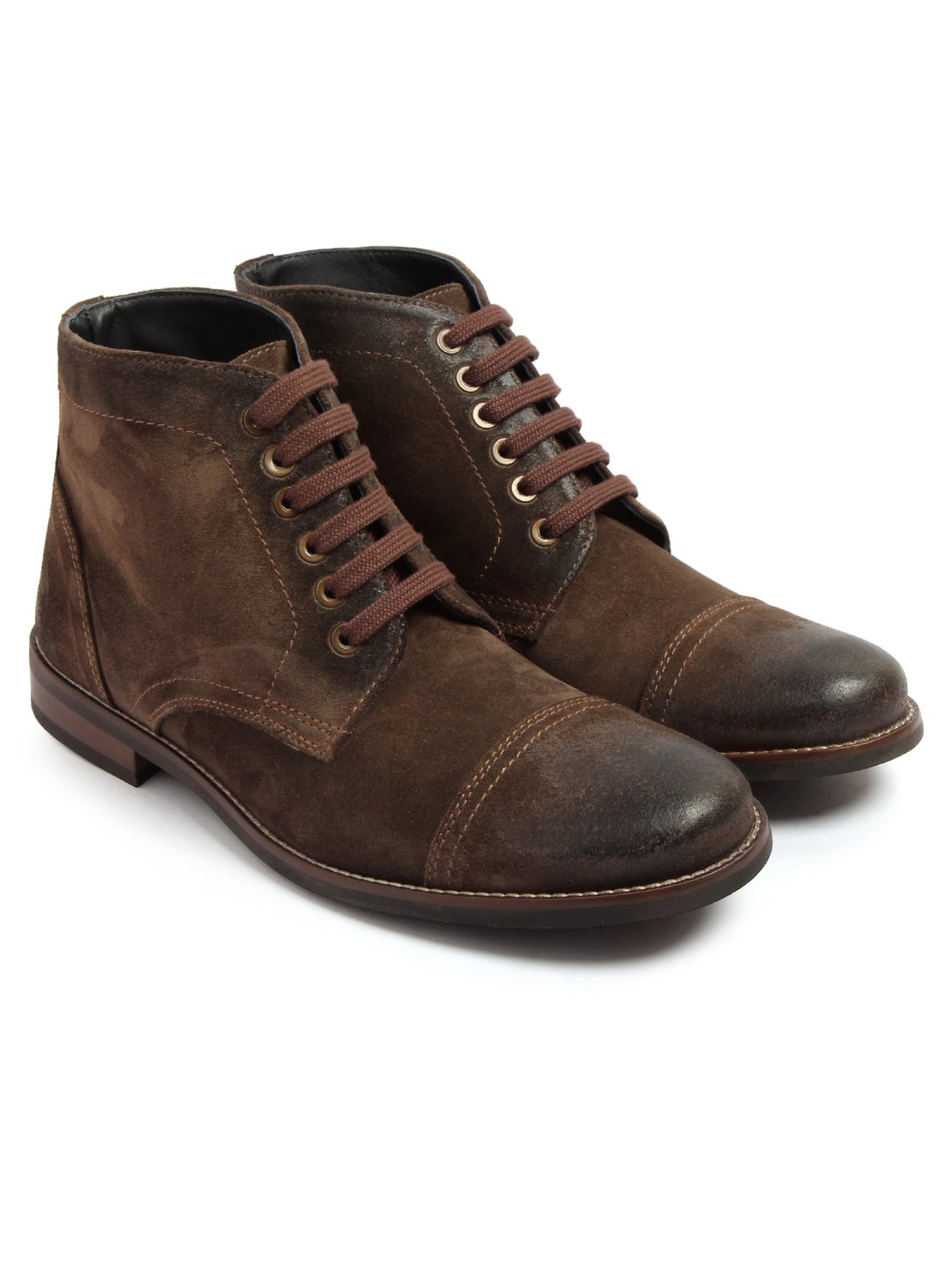 Affordable on sale leather boots