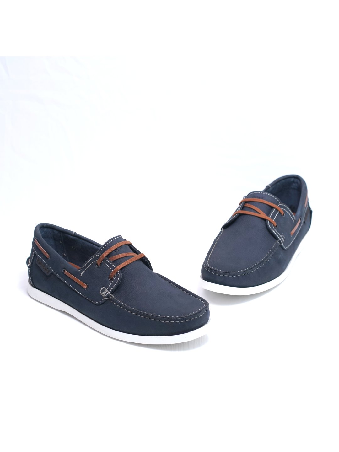 Dark blue boat shoes online