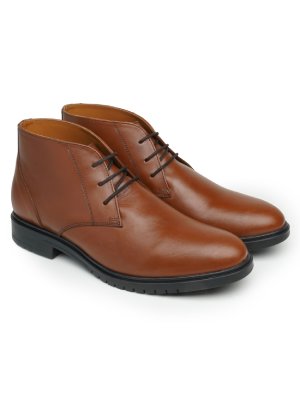 Coffee Brown Comfort Chukka Boots alternate image