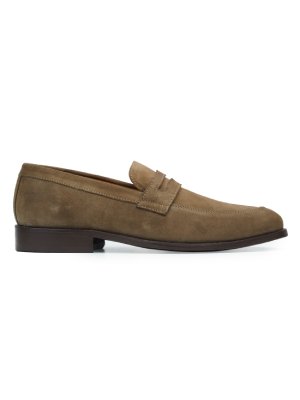 Sand Brown Premium Apron Halfstrap Slipons main shoe image