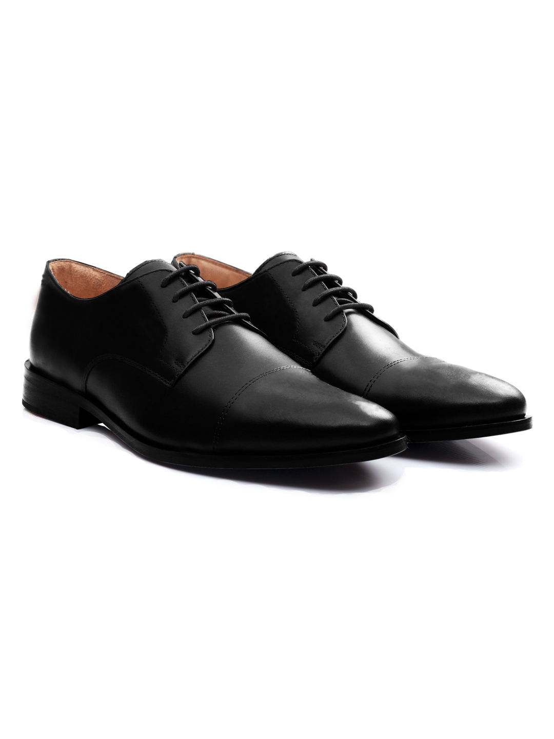 Black Premium Toecap Derby for men Rapawalk