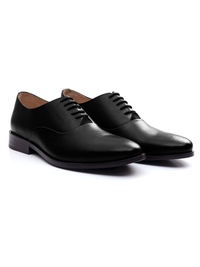 Black Premium Plain Oxford alternate shoe image