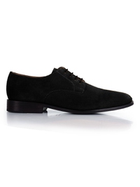 Black Premium Plain Derby main shoe image