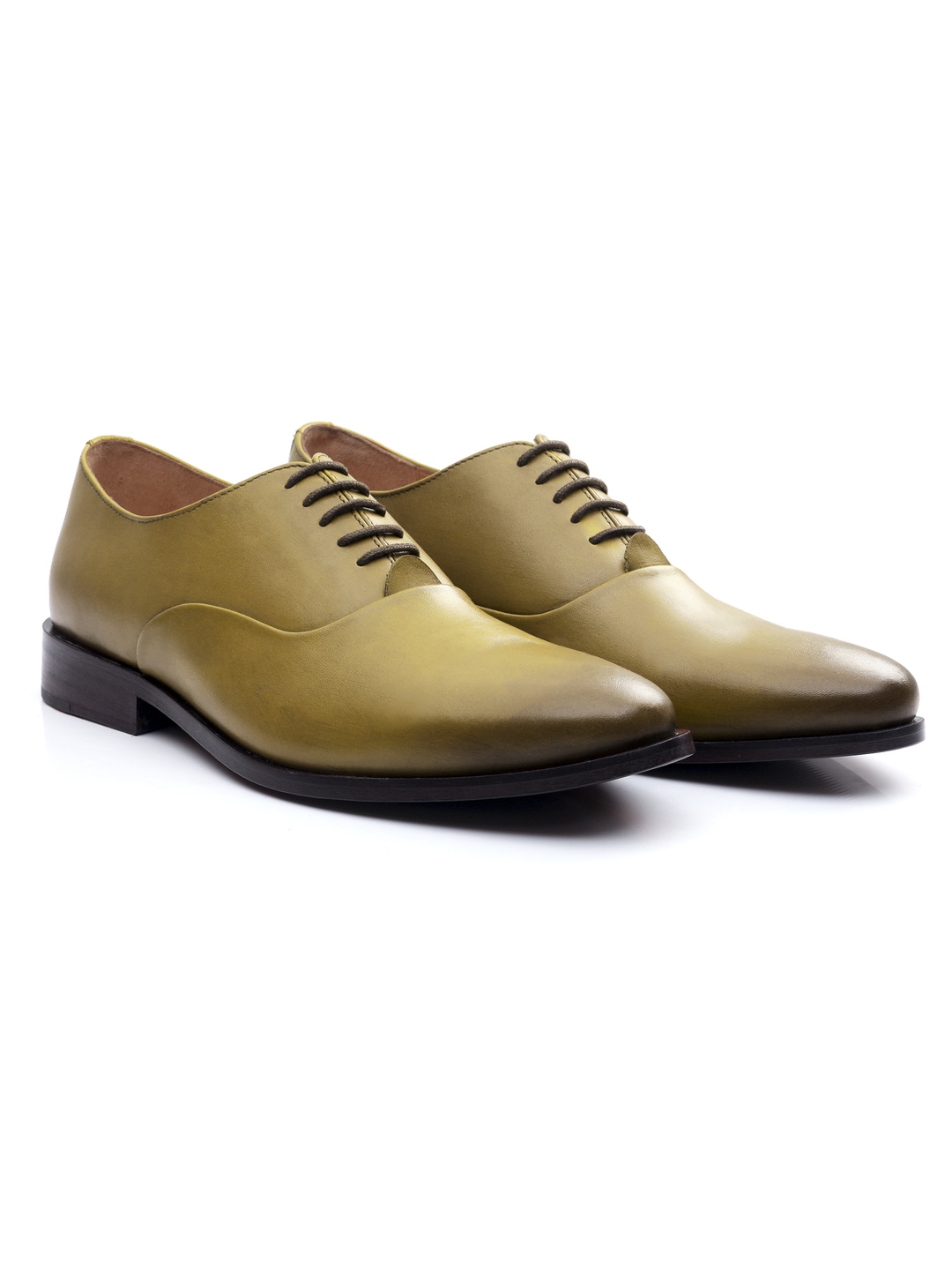 Beige Premium Plain Oxford for men