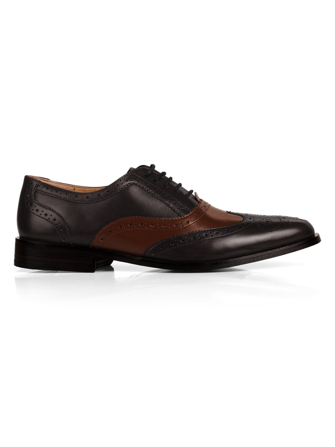 Brown and Coffee Brown Premium Full Brogue Oxford for men | Rapawalk