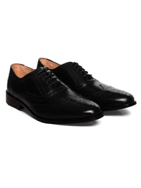 Black Premium Full Brogue Oxford alternate shoe image